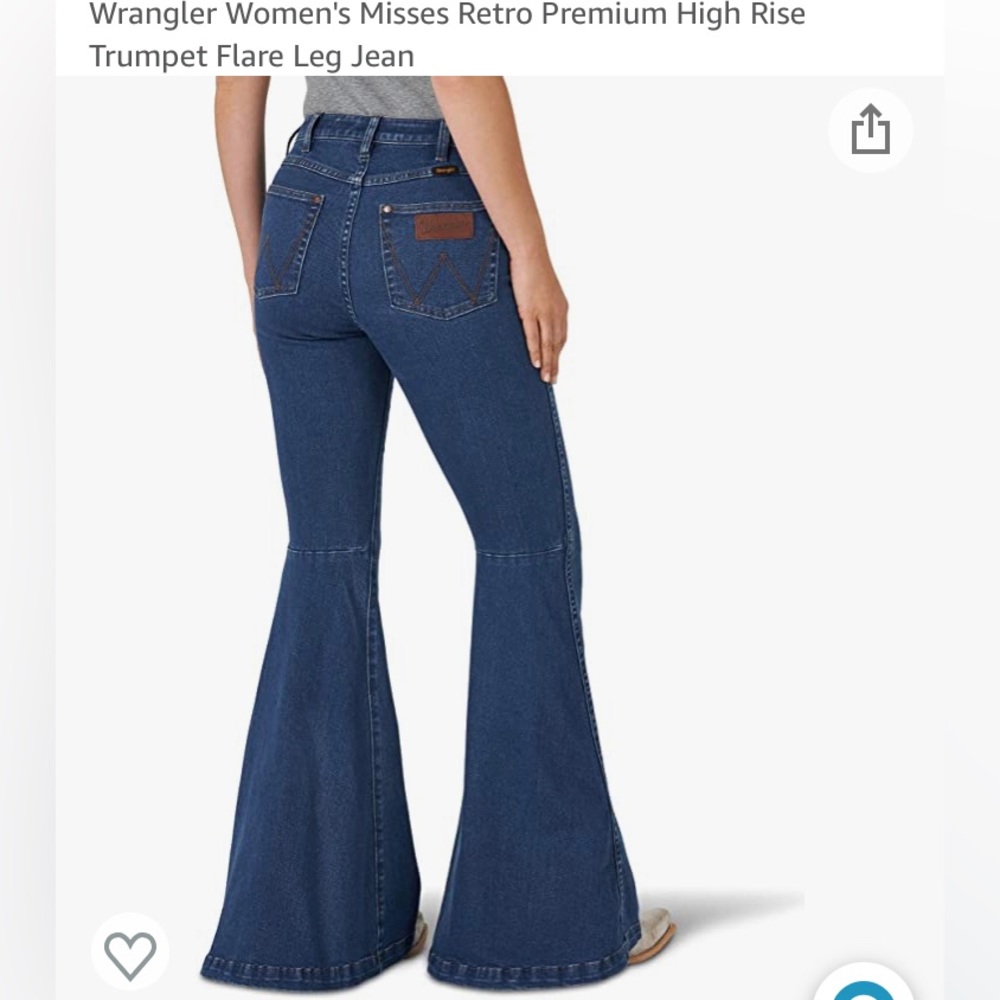 Wrangler Trumpet retro high rise jeans